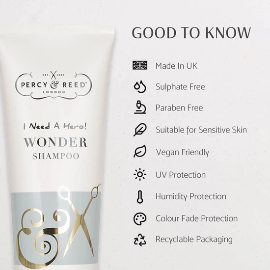 Percy & Reed I Need A Hero! Wonder Shampoo 50ml