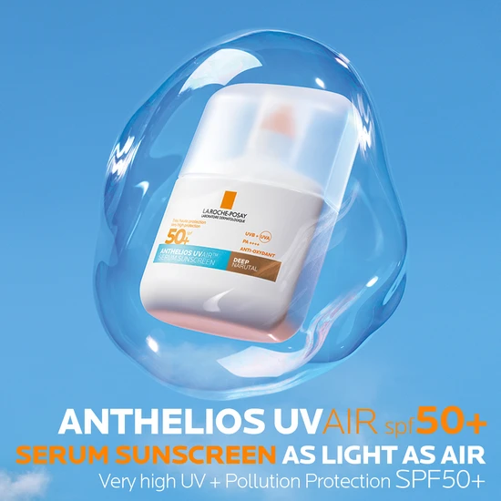 La Roche-Posay Anthelios UVAIR Serum Sunscreen SPF 50+ Deep 50ml