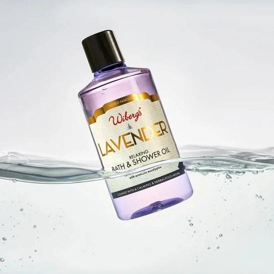 Wiberg's Lavender Relaxing Bath & Shower Oil 300ml