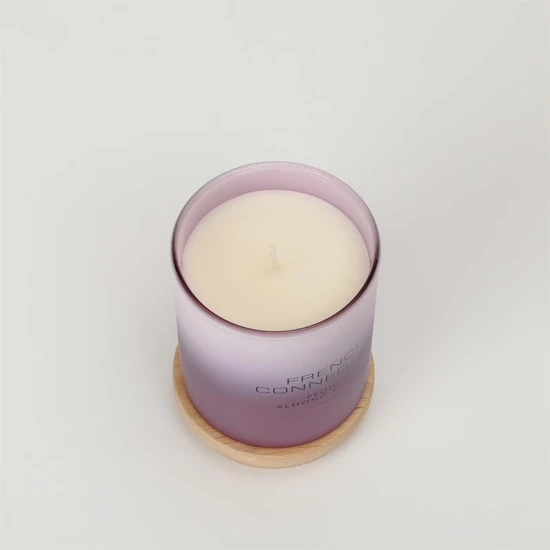 French Connection Metallic Collection Peony & Almond Blossom Candle 200g