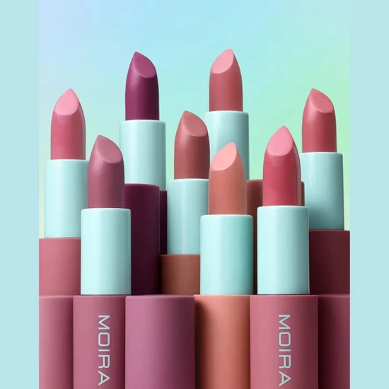 Moira Angel Satin Lipstick 002 halo glow