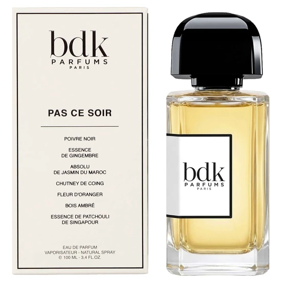bdk Parfums Pas Ce Soir Eau De Parfum 100ml