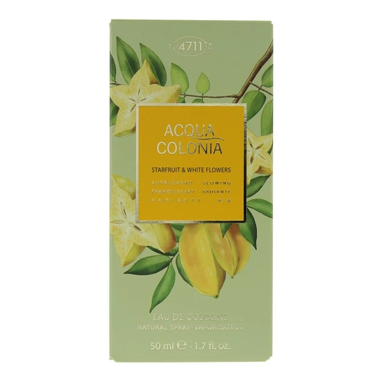 4711 Acqua Colonia Starfruit White Flowers Eau De Cologne 50ml