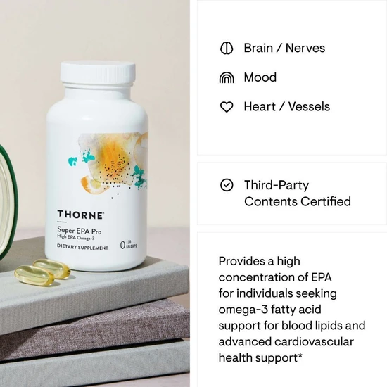 Thorne Super EPA Pro Gelcaps 120 Gelcaps
