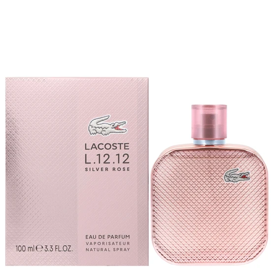 Lacoste L.12.12 Silver Rose Eau De Parfum 100ml