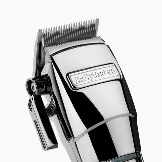 BaByliss PRO Cordless Super Motor Clipper Silver