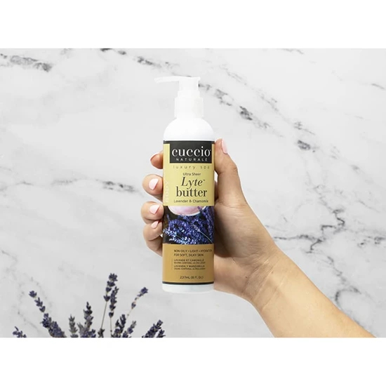 Cuccio Lavender & Chamomile Lyte Body Butter 237ml