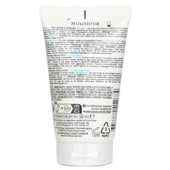 La Roche-Posay Lipikar Xerand Hand Repair Cream 50ml