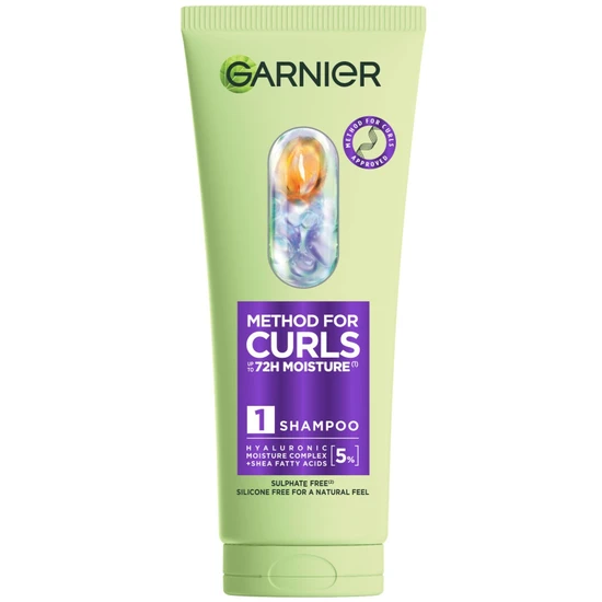 Garnier Method For Curls 72h Moisture 1 Shampoo 200ml