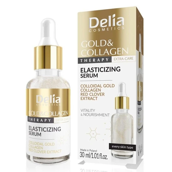 Delia Gold Collagen Therapy Elasticizing Serum 30ml