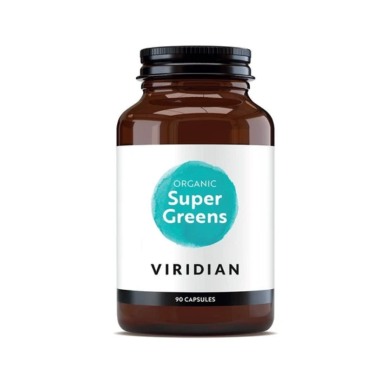 Viridian Organic Super Greens Capsules 90 Capsules