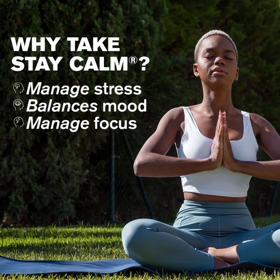 Dr Vegan Stay Calm Manage Stress & Anxiety Capsules 60 Capsules
