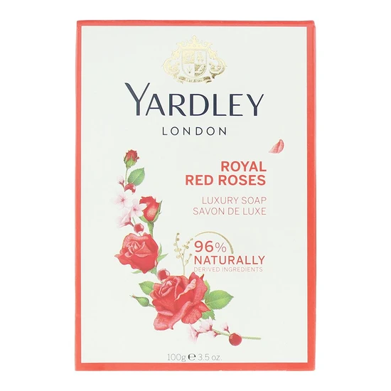 Yardley Royal Red Roses Soap 100g