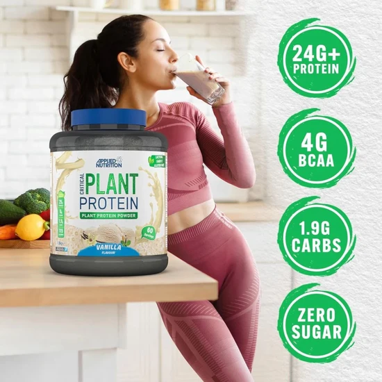 Applied Nutrition Critical Plant Protein Strawberry 1800g