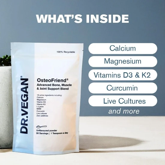Dr Vegan OsteoFriend Unflavoured Powder 249g