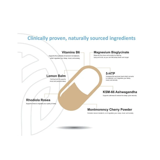 RYM Nutrition Sleep Rest & Restore Capsules 30 Capsules