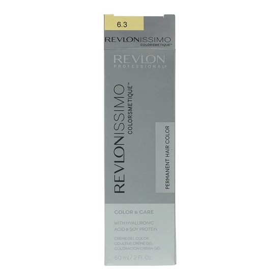 Revlon Revlonissimo Coloursmetique Permanent Creme Gel Colour 6.3 Dark Golden Blonde