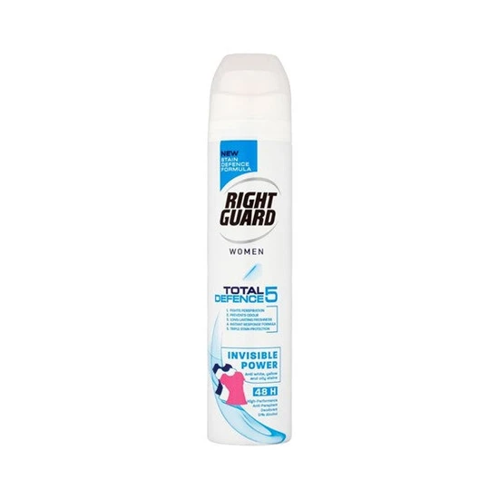 Schwarzkopf Right Guard Women Total Defence 5 Invisible Antiperspirant 250ml