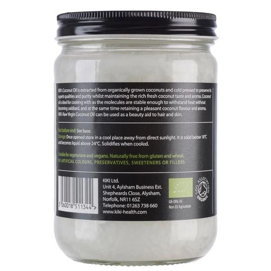 KIKI Health Organic Coconut Oil 500ml