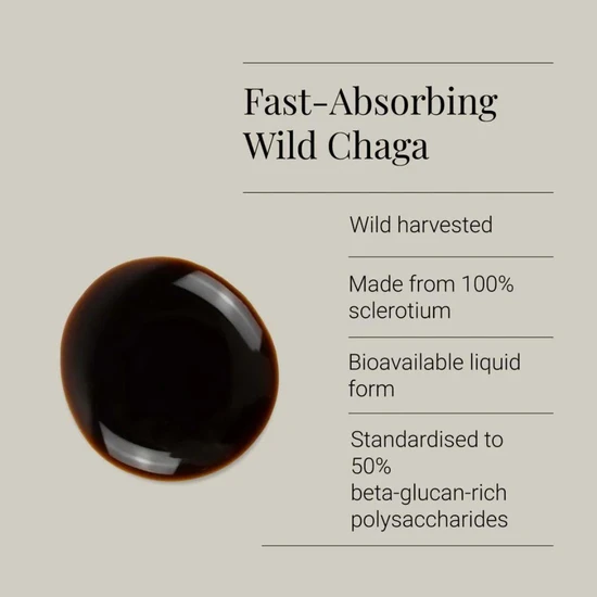 KIKI Health Organic Chaga Extract Tincture 50ml