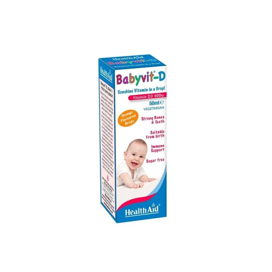 Health Aid BabyVit D Drops 50ml