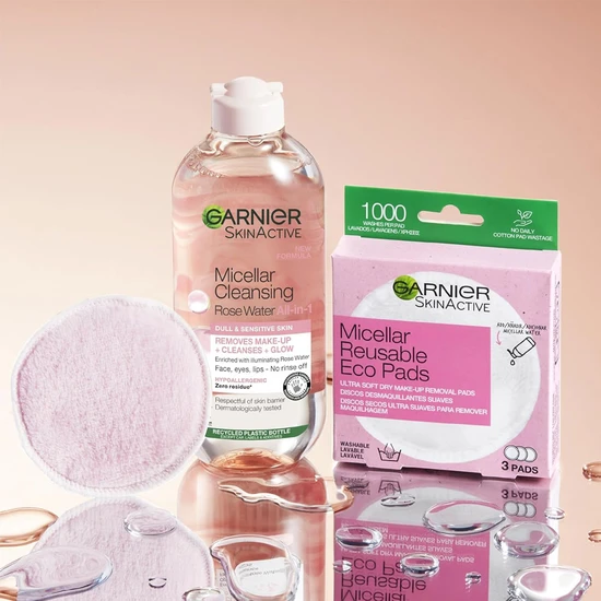 Garnier Micellar Rose Glow Cleansing Water 400ml