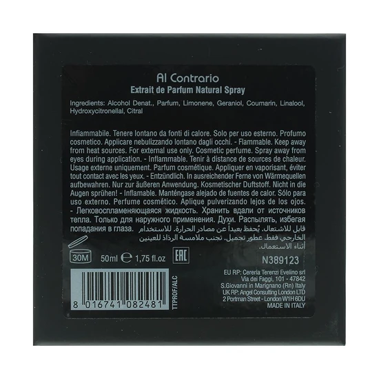 Tiziana Terenzi Al Contrario Extrait De Parfum 50ml