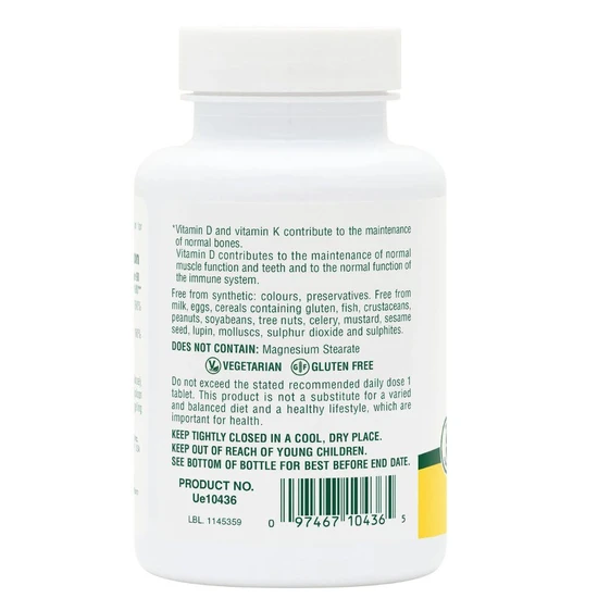 Nature's Plus Vitamin D3 2500iu With K2 120mcg Vegicaps 90 Vegicaps