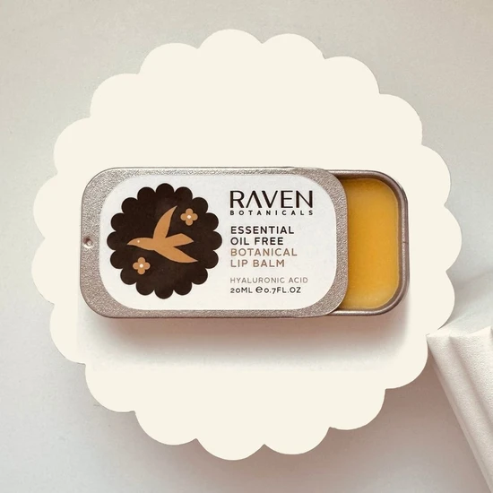 Raven Botanicals Botanical Lip Balm Essential Oil Free 20ml
