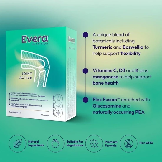 Evera Nutrition Joint Active Capsules 60 Capsules