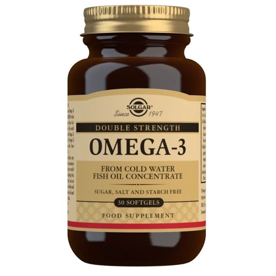 Solgar Omega-3 Double Strength Softgels 30 Softgels