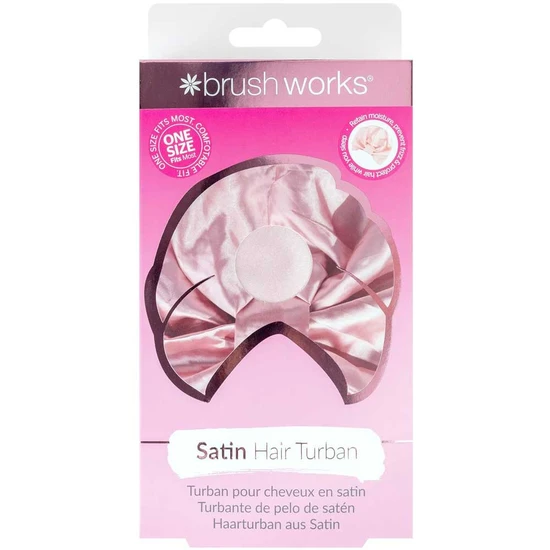 Brushworks Satin Hair Turban
