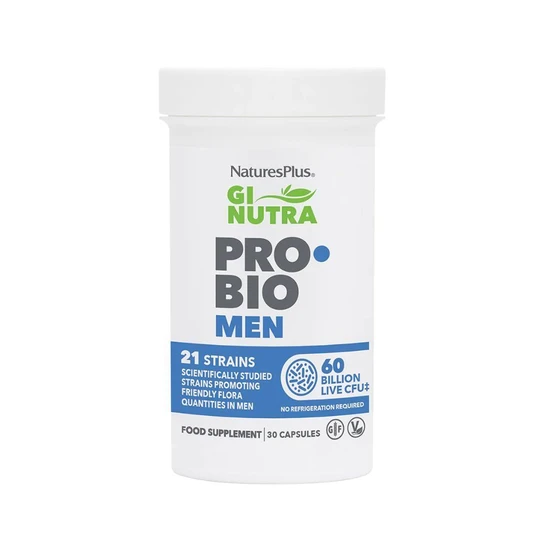 Nature's Plus GI Nutra Men Capsules 30 Capsules