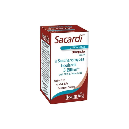 Health Aid Sacardi Capsules 30 Capsules
