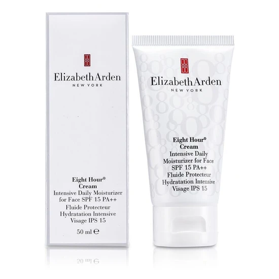 Elizabeth Arden Eight Hour Cream Intensive Daily Moisturiser For Face SPF 15 49g