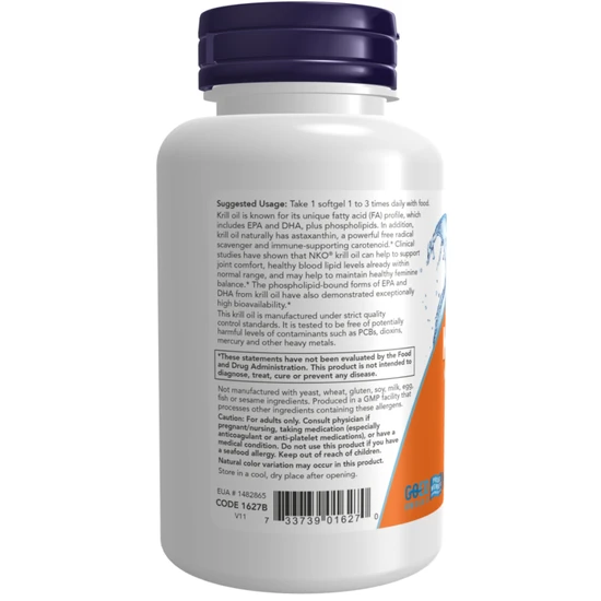 NOW Foods Neptune Krill Oil 1000mg x 60