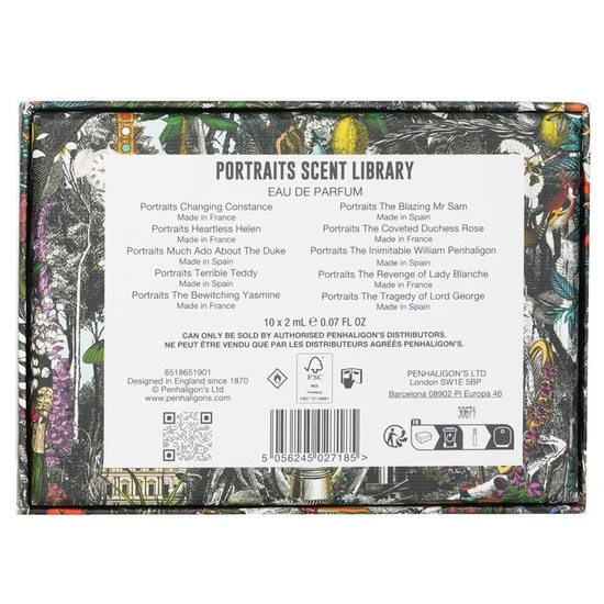 Penhaligons Portraits Scent Library 10 x 2ml