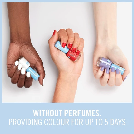 Rimmel Kind & Free Nail Polish 156 Poppy Pop Red