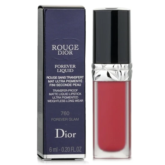 DIOR Rouge Dior Forever Matte Liquid Lipstick 760 Forever Glam