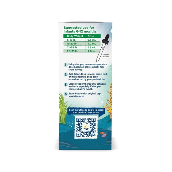 Nordic Naturals Baby's DHA Vegetarian 1050mg 30ml