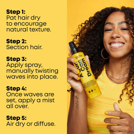 Matrix A Curl Can Dream Scrunch & Go Leave-In Spray 250ml