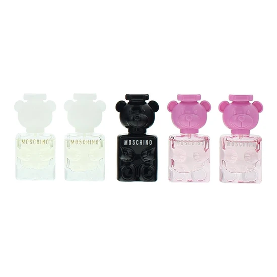 Moschino Toy Miniature Gift Set Eau De Parfum 5 x 5ml