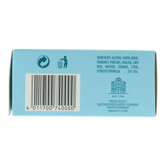 4711 Colognette Refreshing Lemon Tissues 20 Tissues