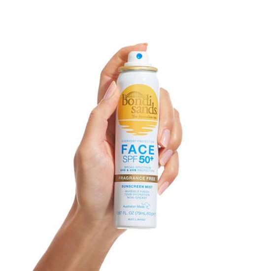 Bondi Sands SPF 50+ Fragrance Free Sunscreen Face Mist