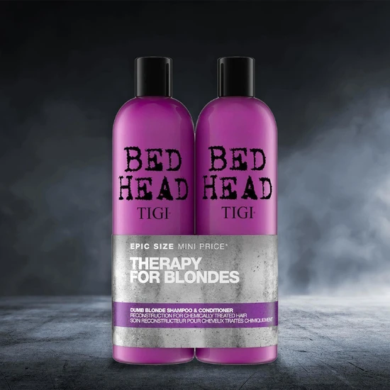 TIGI Bed Head Dumb Blonde Shampoo & Conditioner For Blonde Hair 2 x 750ml
