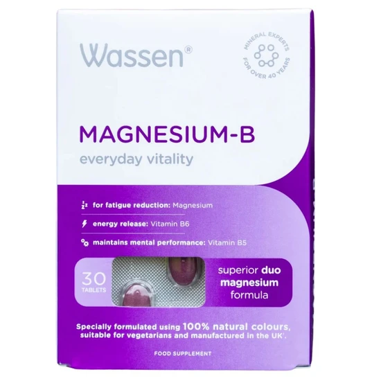 Wassen Magnesium-B Tablets 30 Tablets