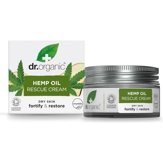 Dr. Organic Hemp Oil Rescue Cream 50ml