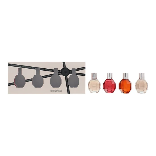 VIKTOR&ROLF Flowerbomb Eau De Parfum Gift Set 4 x 7ml