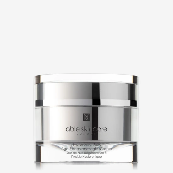 Able Hyaluronic Acid Age Recovery Night Cream 50ml - Tube