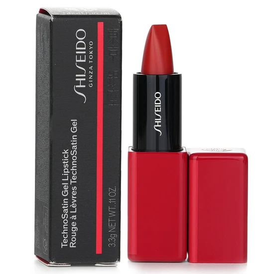 Shiseido TechnoSatin Gel Lipstick Short Circuit #415